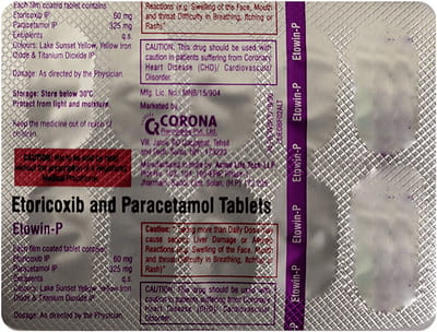 Etowin P Strip Of 10 Tablets