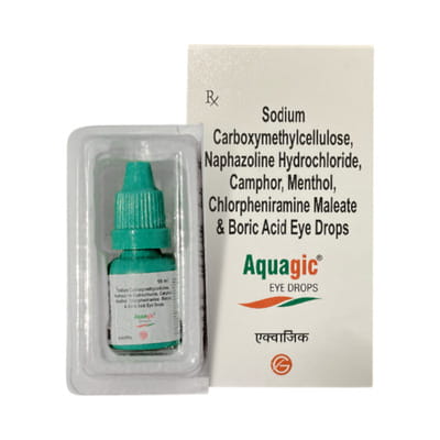 Aquagic Bottle Of 10ml Eye Drops