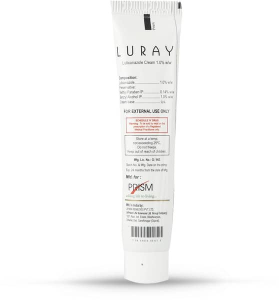 Luray 1% Tube Of 30gm Cream