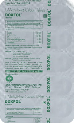 Doxfol 7.5mg Strip Of 10 Tablets