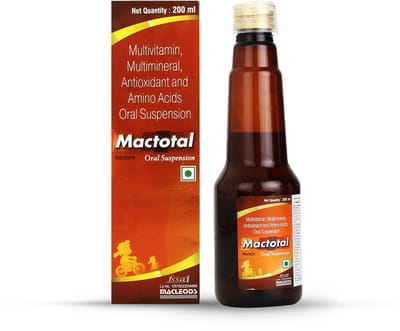 Mactotal Bottle Of 200ml Suspension