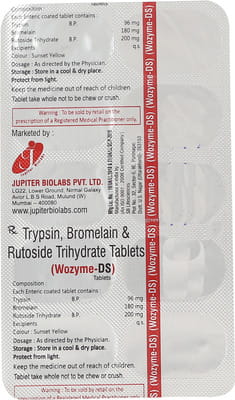 Wozyme Ds Strip Of 10 Tablets