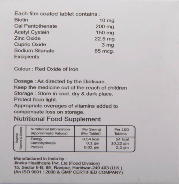 Bioberg Ultra Strip Of 10 Tablets