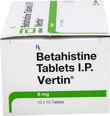 Vertin 8mg Strip Of 15 Tablets