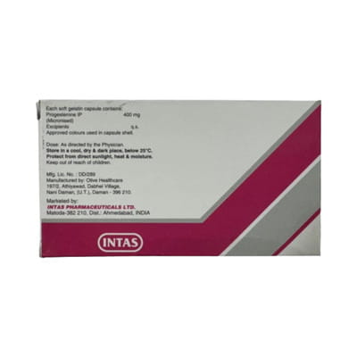Utreva 400mg Strip Of 10 Capsules