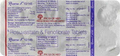 Rosucus F 10/145 Strip Of 10 Tablets