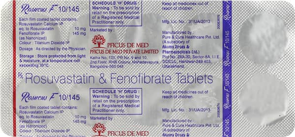 Rosucus F 10/145 Strip Of 10 Tablets