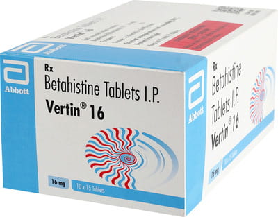Vertin 16mg Strip Of 15 Tablets