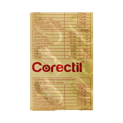 Corectil Strip Of 15 Capsules