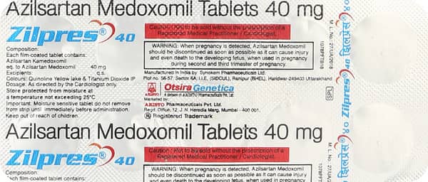 Zilpres 40 Strip Of 10 Tablets