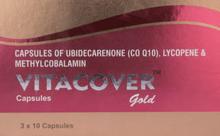 Vitacover Gold Strip Of 10 Softgel Capsules