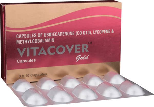 Vitacover Gold Strip Of 10 Softgel Capsules