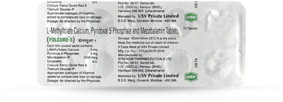 Folcure 5mg Strip Of 10 Tablets