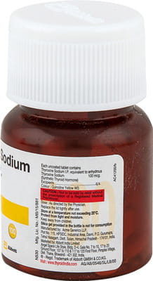 Thyronorm 100mcg Bottle Of 120 Tablets