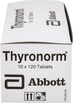 Thyronorm 100mcg Bottle Of 120 Tablets