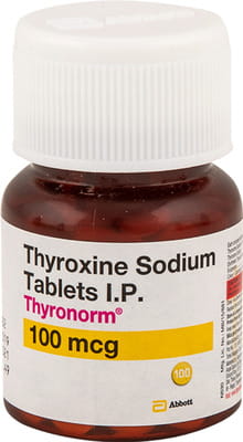 Thyronorm 100mcg Bottle Of 120 Tablets