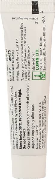 Lupizol Tube Of 20gm Cream