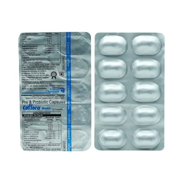 Coflora Strip Of 10 Capsules