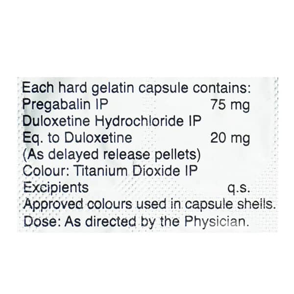 Pregabid D 75/20Mg Strip Of 10 Capsules
