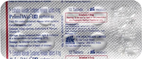 Primiwal E4 Strip Of 10 Tablets