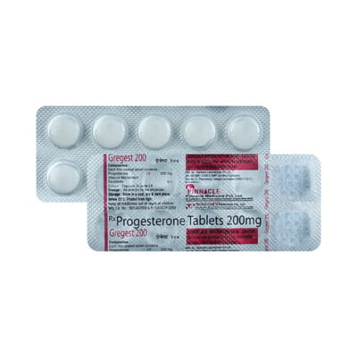 Gregest 200 Strip Of 10 Tablets