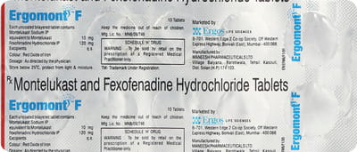 Ergomont F Strip Of 10 Tablets