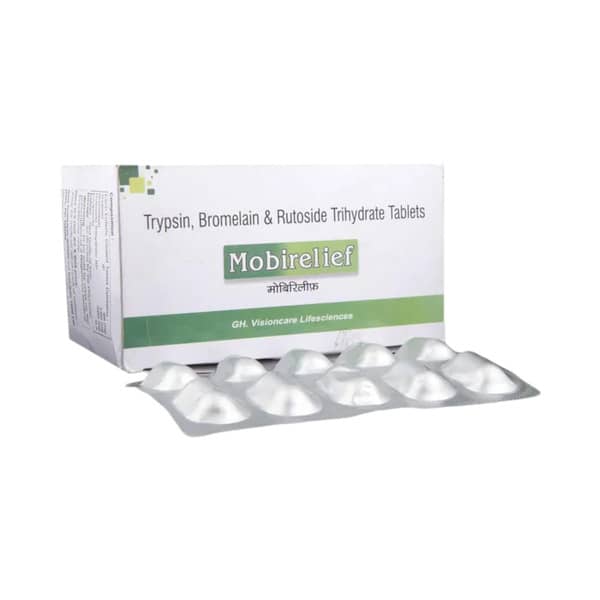 Mobirelief Strip Of 10 Tablets