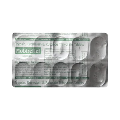 Mobirelief Strip Of 10 Tablets