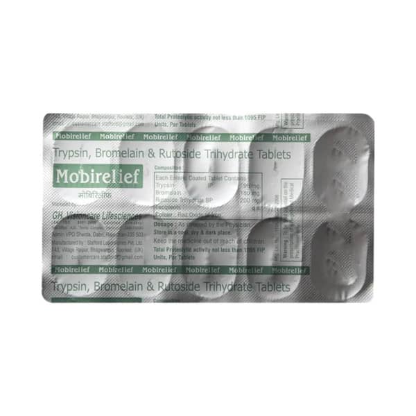 Mobirelief Strip Of 10 Tablets