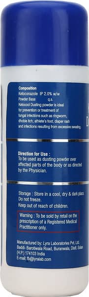 Ketocool Bottle Of 75gm Powder