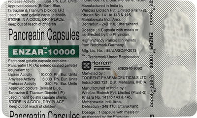 Enzar 10000 Strip Of 10 Capsules