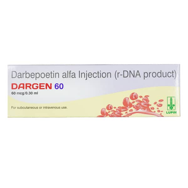 Dargen 60Mcg Pre Filled Syringe Of 0.30Ml Injection
