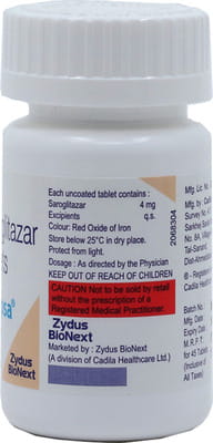 Bilypsa 4mg Bottle Of 45 Tablets