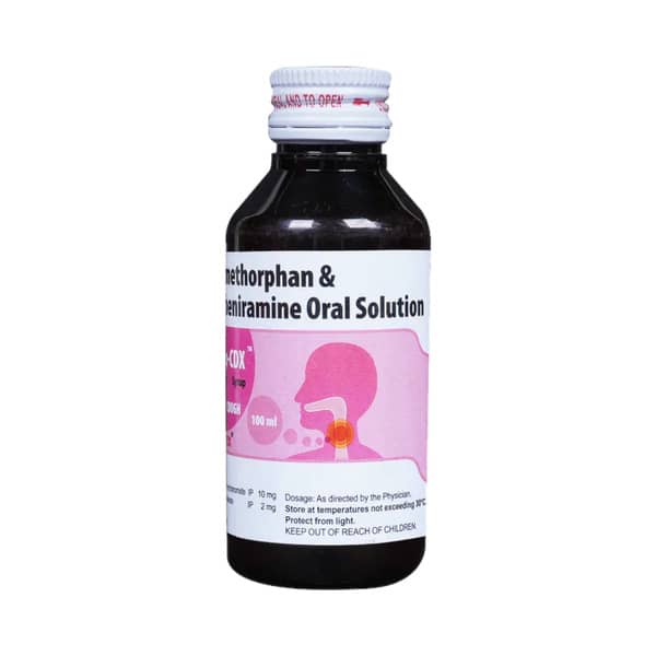 Cofstop Cdx Bottle Of 100ml Syrup