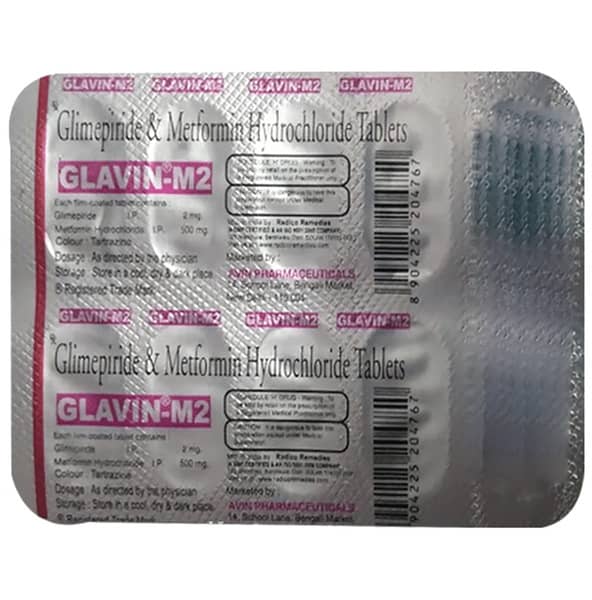 Glavin M2 Strip Of 10 Tablets