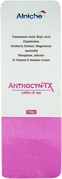Anthocyn Tx Tube Of 15gm Cream