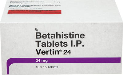 Vertin 24mg Strip Of 15 Tablets