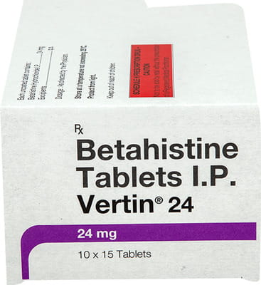 Vertin 24mg Strip Of 15 Tablets
