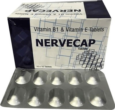 Nervecap B Strip Of 10 Capsules
