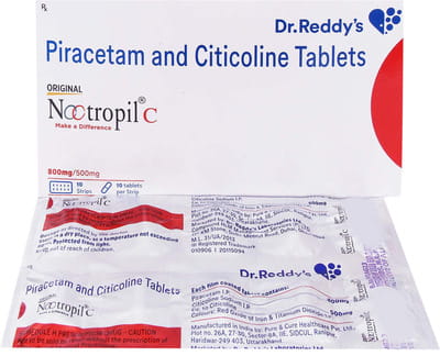 Nootropil C Strip Of 10 Tablets