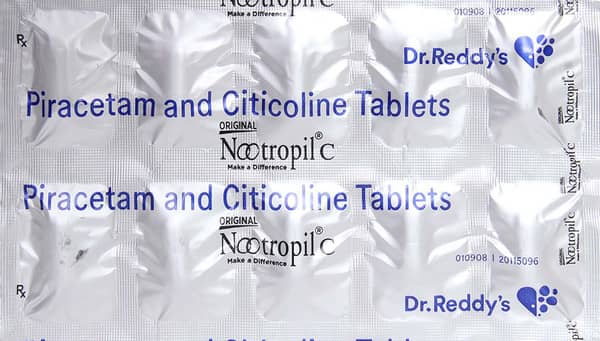 Nootropil C Strip Of 10 Tablets