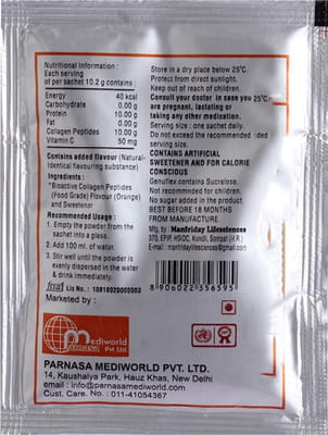 Genuflex Sugar Free Sachet Of 10.5gm Powder