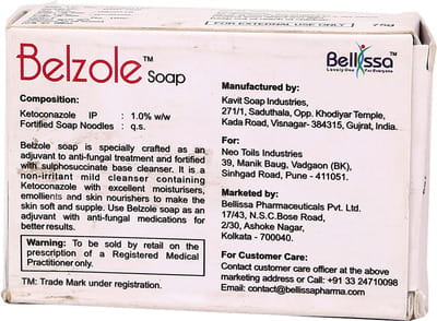 Belzole Box Of 75gm Soap