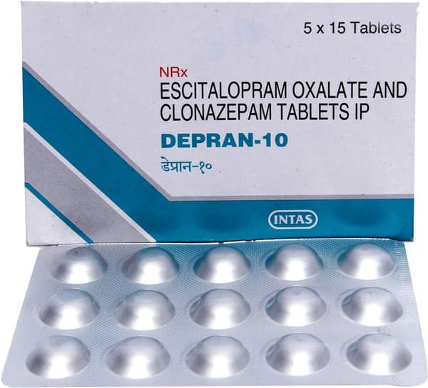 Depran 10/0.5mg Strip Of 15 Tablets