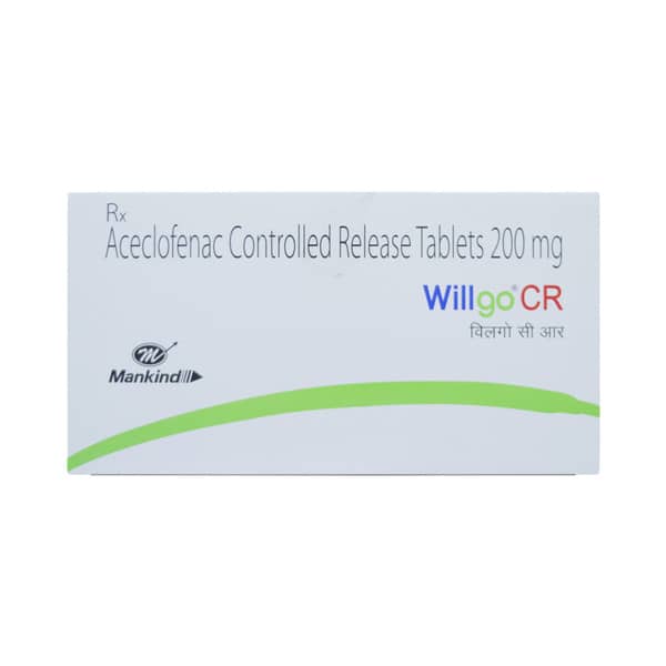Willgo Cr 200mg Strip Of 10 Tablets