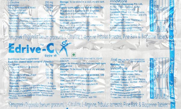 Edrive C Strip Of 10 Tablets