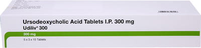 यूडिलिव 300एमजी 15 टैबलेट्स की स्ट्रिप