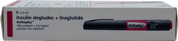 ज़ल्टोफी 100iu/3.6एमजी इंजेक्शन के लिए 3एमएल सॉल्यूशन का प्री-फिल्ड पेन