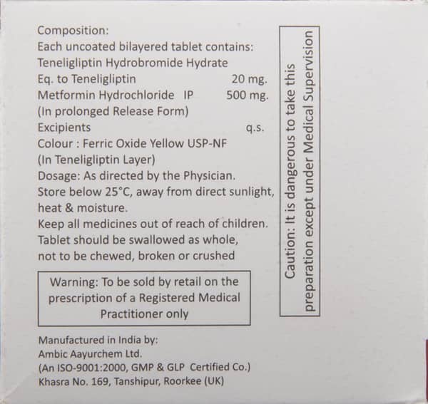 Vidglit M Strip Of 10 Tablets