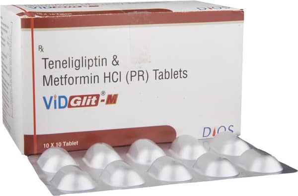 Vidglit M Strip Of 10 Tablets